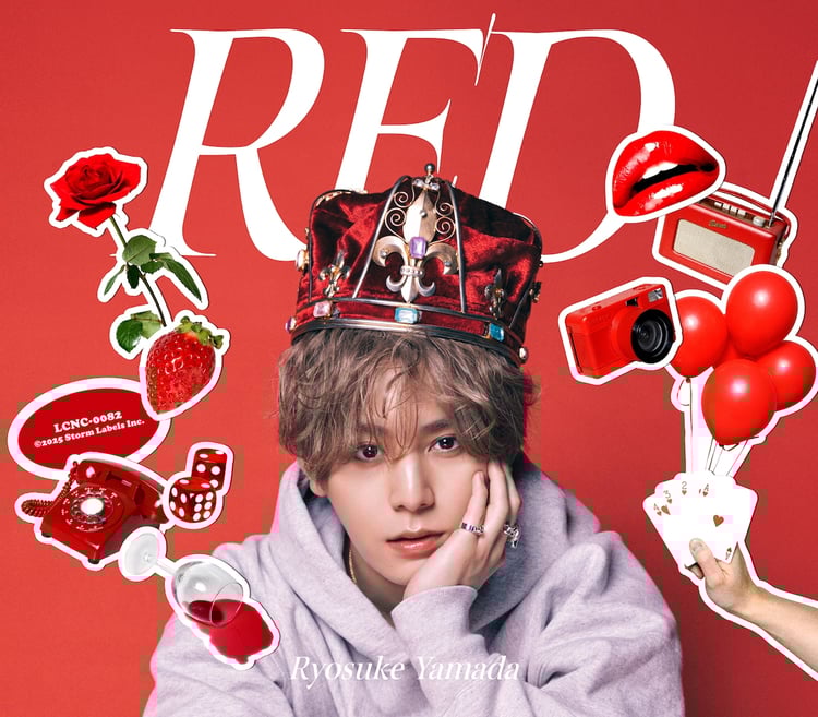 山田涼介 RED グッズまとめ 山田涼介の初ソロアルバム、Deep RED盤は写真