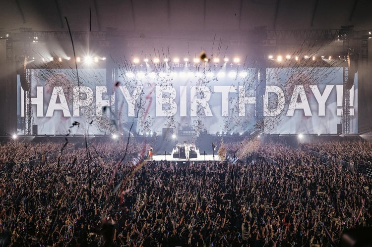 ラルクhyde誕生祭、東京ドーム2DAYSで10万人が祝福「好きになってくれ