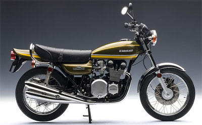 Kawasaki 750-RS (Z2) ダイキャストモデル AOSHIMA 1/12 The Bike