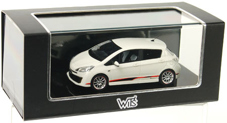 1/43 Wits トヨタ ヴィッツRS G`s ミニカー ホワイト 1/43 Wits トヨタ