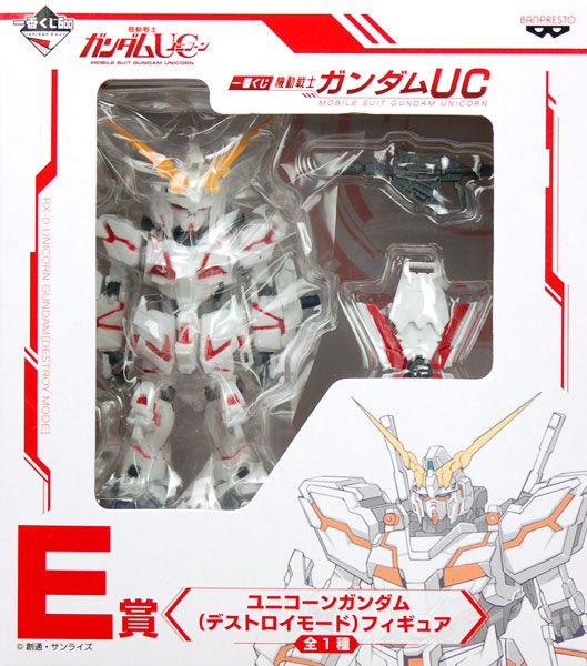 一番くじ 機動戦士ガンダムUC E賞 ユニコーンガンダム（デストロイ