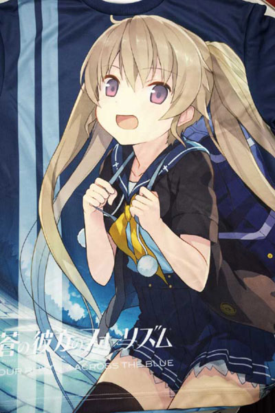 蒼の彼方のフォーリズム [あおかな] あおかなフルグラフィックTシャツ