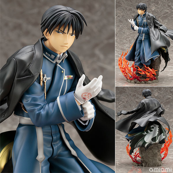 ARTFX J 鋼の錬金術師 FULLMETAL ALCHEMIST ロイ・マスタング 1/8 完成