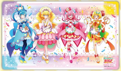 デリシャスパーティプリキュア ラバーマット ABCD デリシャスパーティ