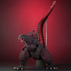 東宝30cmシリーズ ラストシーン ゴジラ カスタム 赤・金 後藤 彩色所