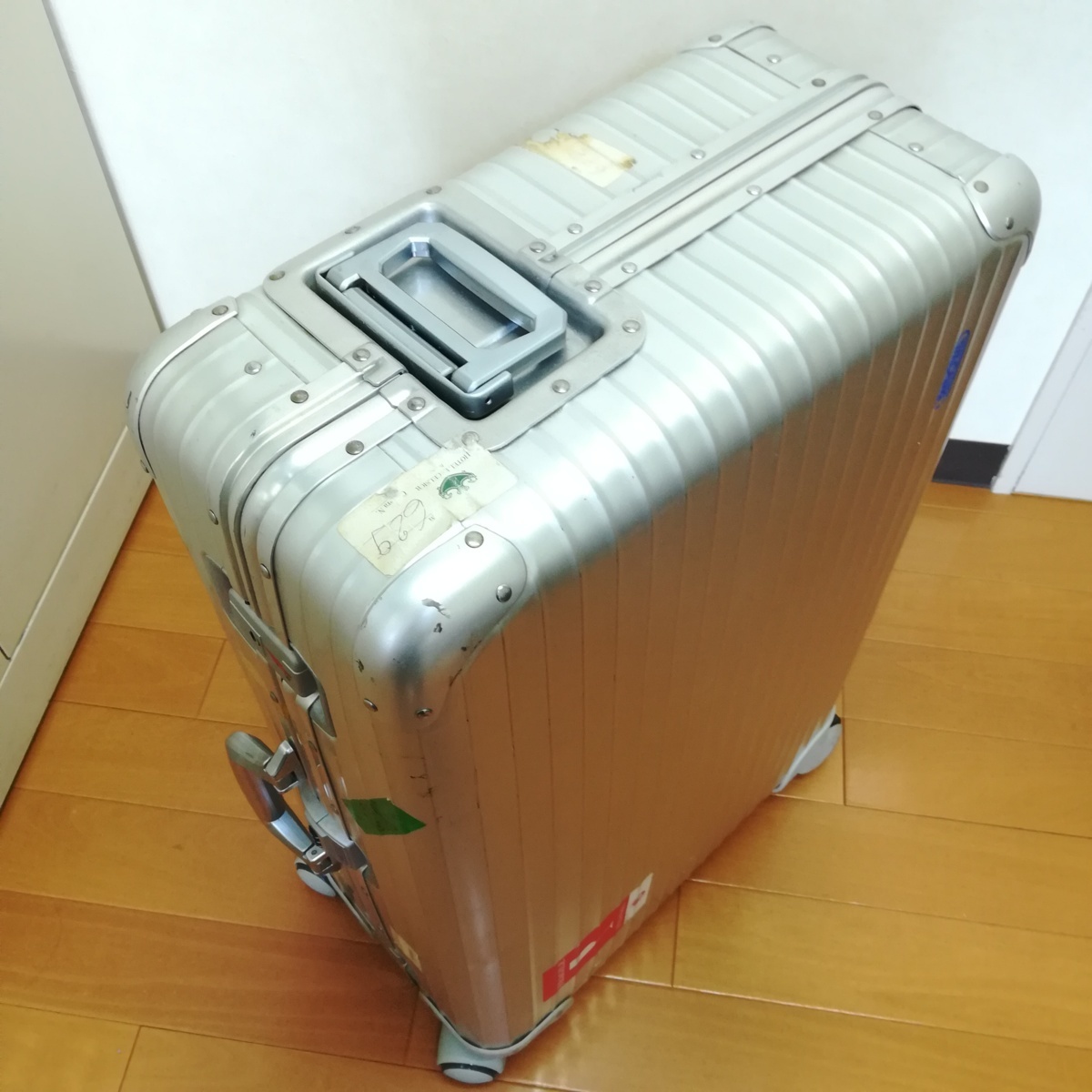 リモア RIMOWA ビンテージ サイドハンド 大型 四輪 送料込み ☆良品