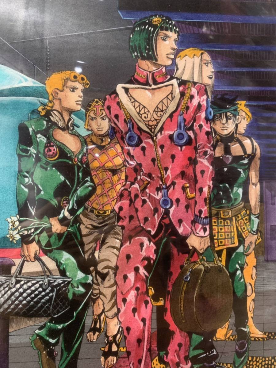 ジョジョ受注生産複製原画2枚、金沢展にて ジョジョ受注生産複製原画2