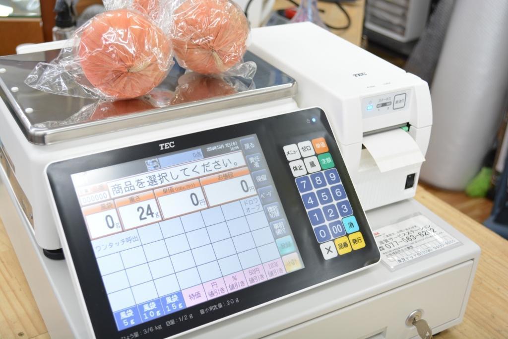 東芝TEC レジスター SL-6300 秤レジ