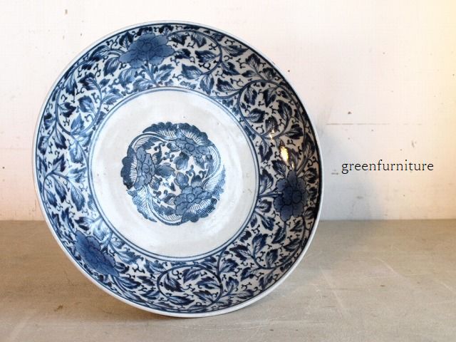 茶道具 染付け 有田焼 福の印 茶道具 染付け 有田焼 福の印 角福銘の