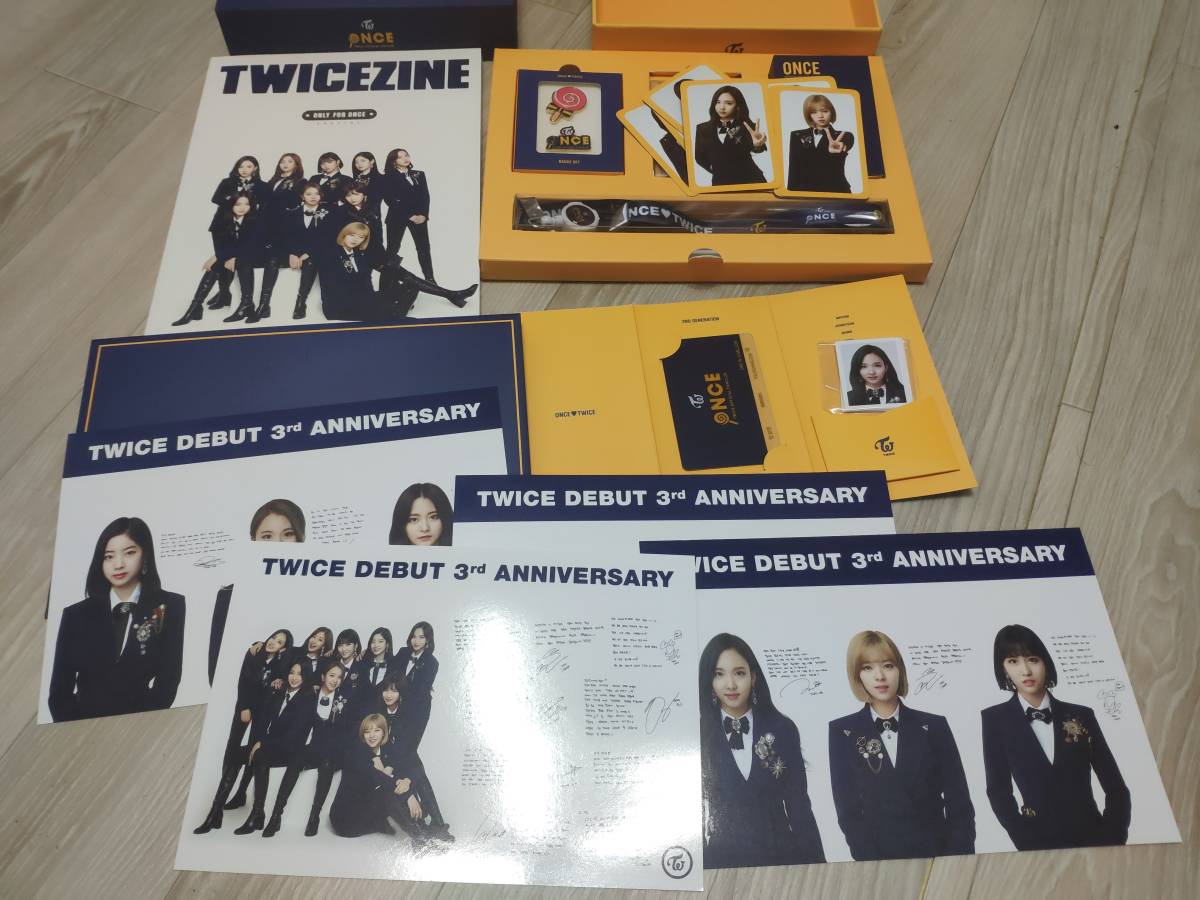 TWICE TWICE☆韓国 会員カード + ONCE1期 FC 限定ファンクラブ入会特典