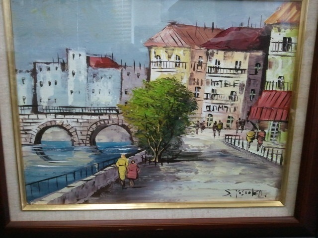 吉岡貞夫 南フランス風景画 吉岡貞夫 南フランス風景画 Yahoo