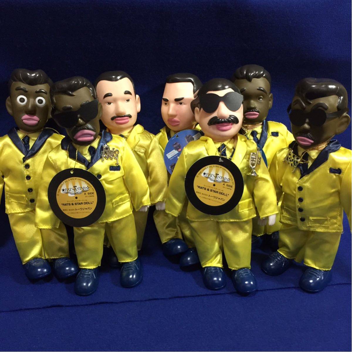 ラッツ&スター シャネルズ フィギア 5人セット レア ラッツ アンド