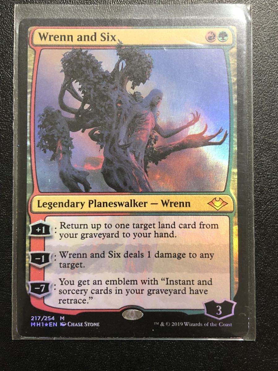 MTG レンと六番 拡張foil 日本語1 大幅値下げ MTG レンと六