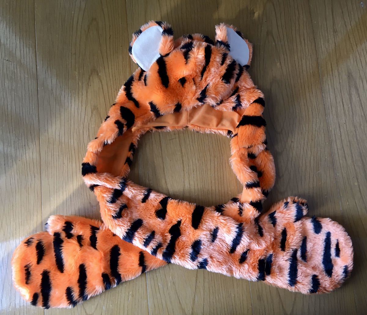 東京ディズニー ティガーマフラーファンキャップ ディズニー マフラー