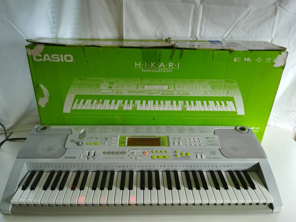 CASIO キーボード LK-202 CASIO LK-202TV 電子ピアノ / 電子キーボード