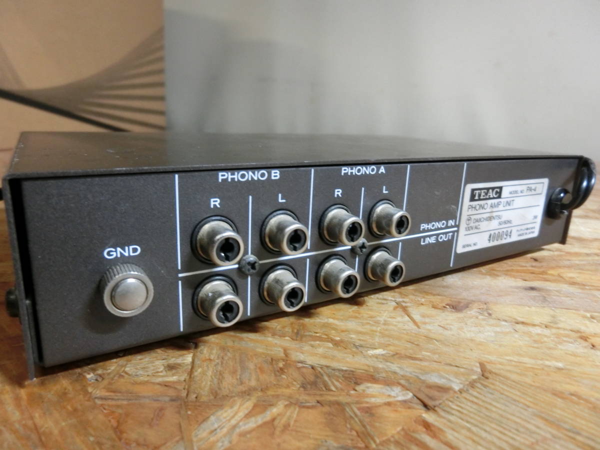 TEAC/ティアック】フォノアンプ PA-4 TEAC PA-4 フォノアンプ Yahoo