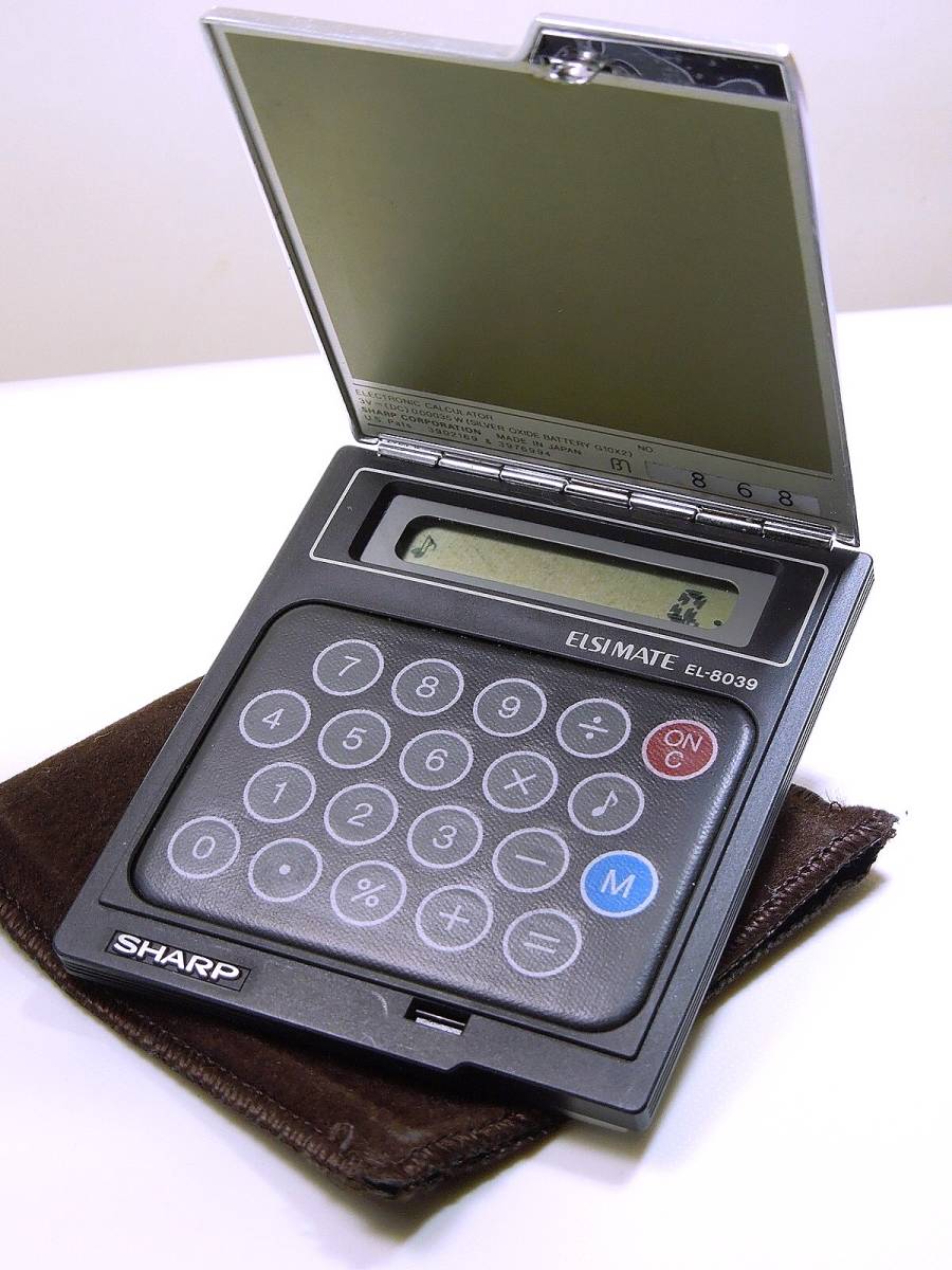 アンティーク 電卓 SHARP シャープ ELSI MATE EL-8039 安い