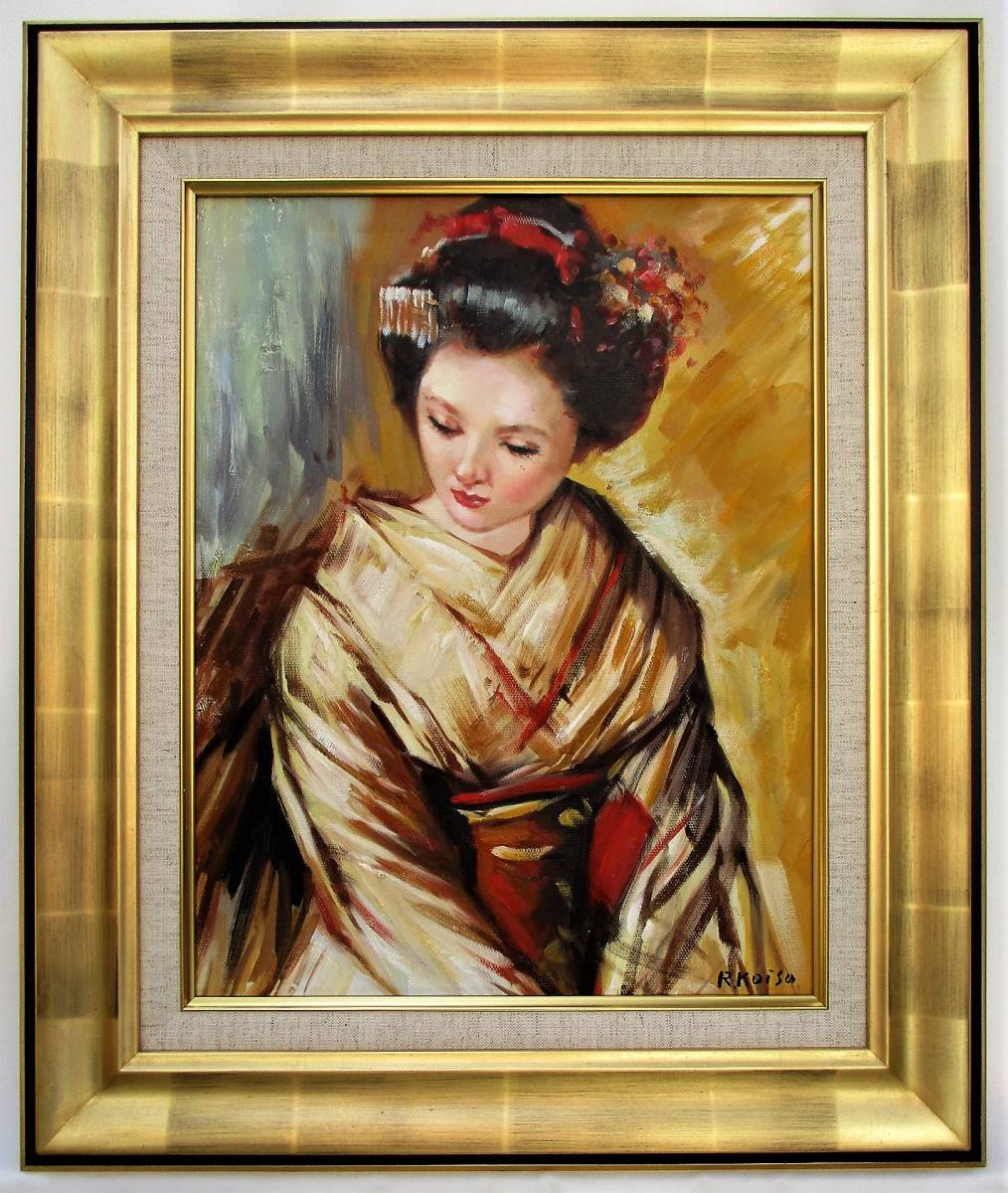 古磯良平作 「舞妓」