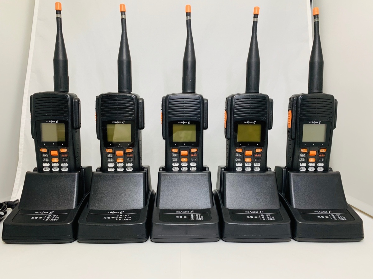EK-6175A 携帯無線機 パナソニック 4台セット 充電器付き EK-6175A