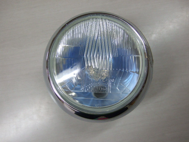 当時物 シビエ 凹み ヘッドライト 160φ CIBIE バブ CB250T 当時物