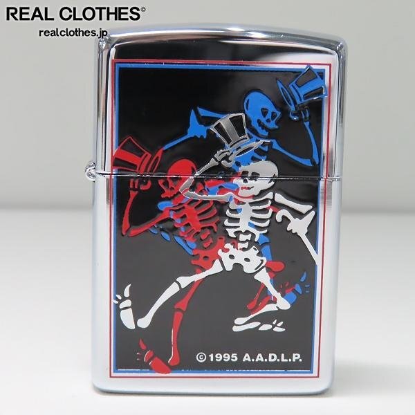 ZIPPOライター グレートフルデッド A.A.D.L.P. 未使用1995年 Yahoo