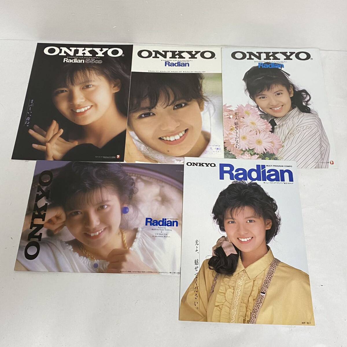 中森明菜カードケースブロマイドケースプロマイドケース