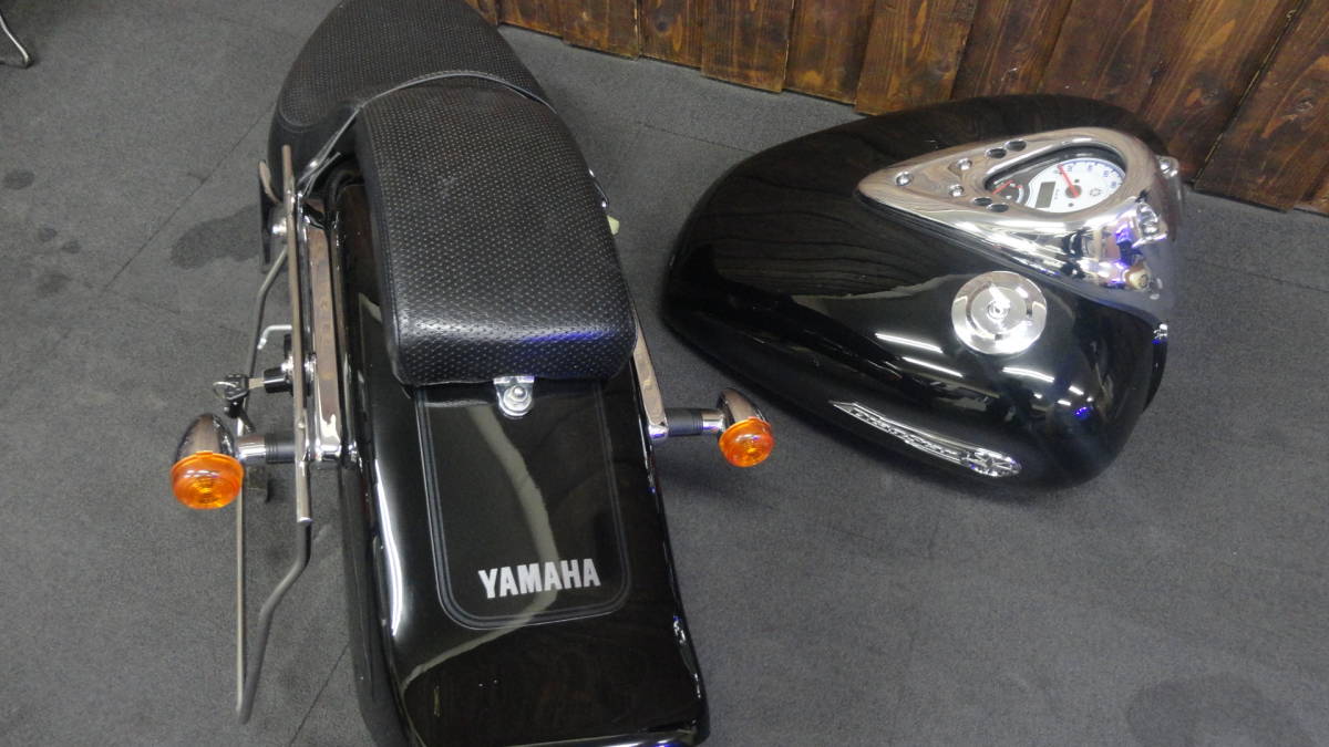 YAMAHAドラッグスター400 VH01J純正タンク鍵付き