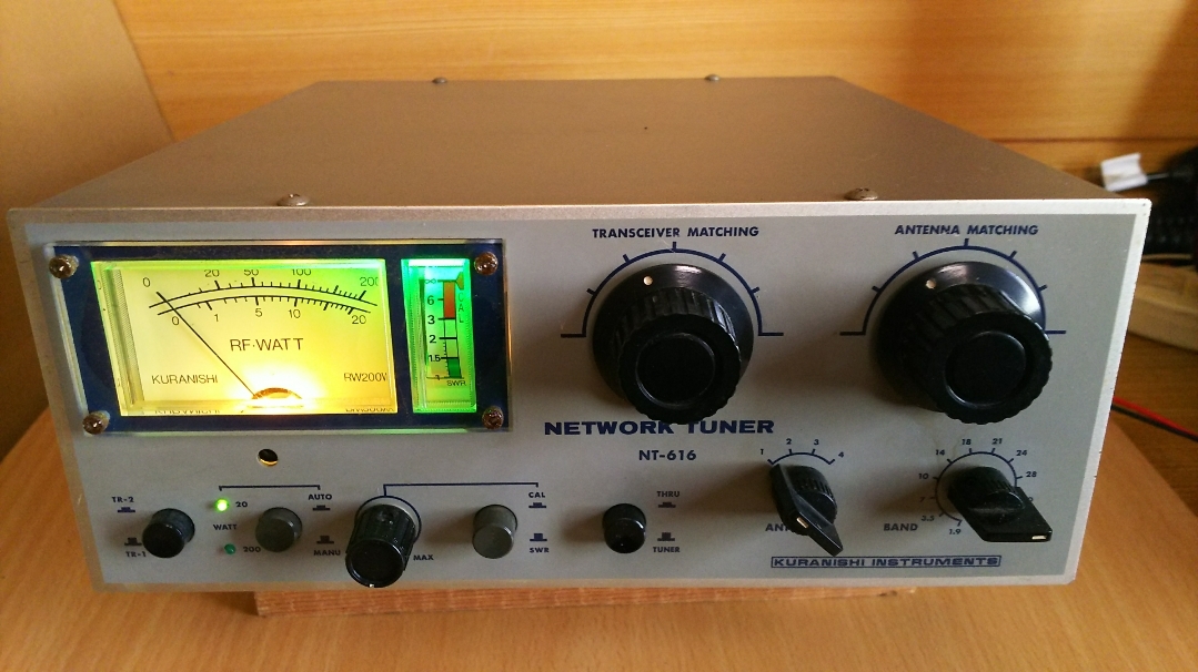 クラニシ アンテナチューナー NT-616 network tuner HF/6m kuranishi