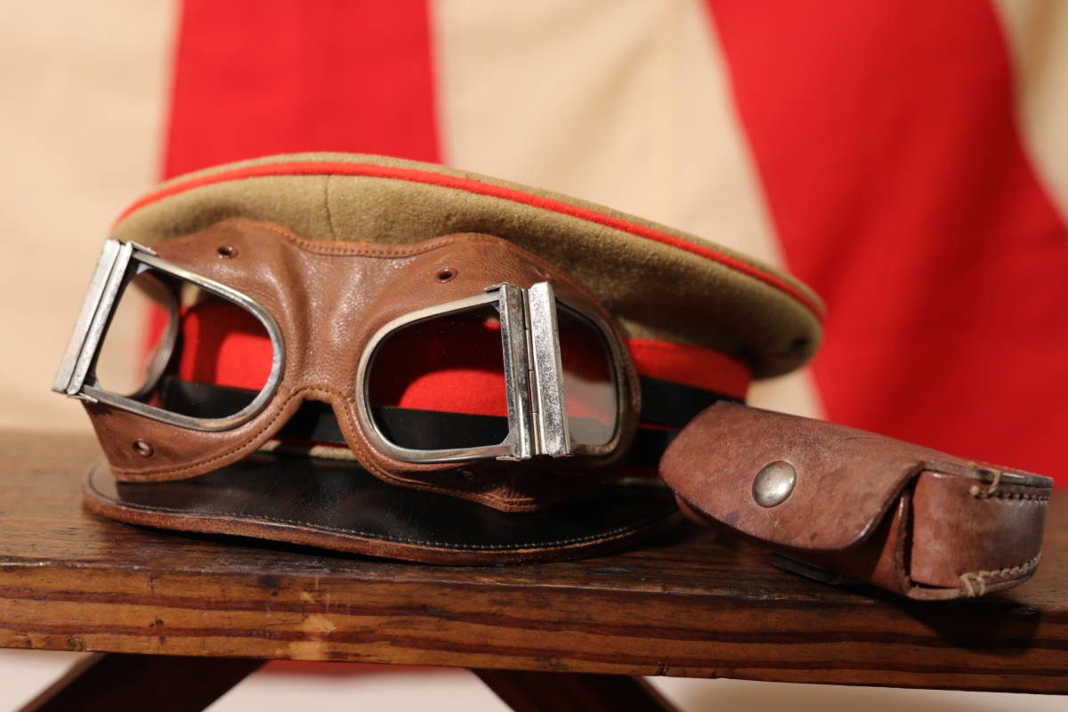 日本軍 日本陸軍 防塵ゴーグル 防塵眼鏡 当時物 昭和 レトロ 2025年