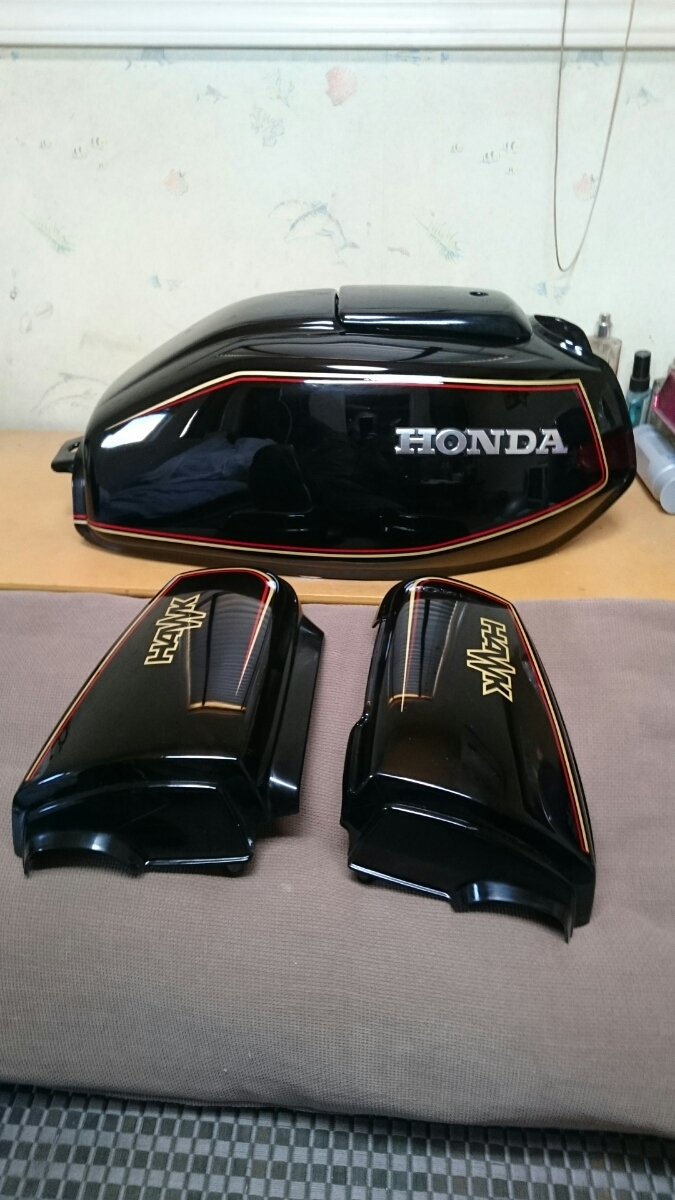 ホーク角タンク cb400t cb250t ホーク2 角タンク外装一式 ホーク2 角タンク
