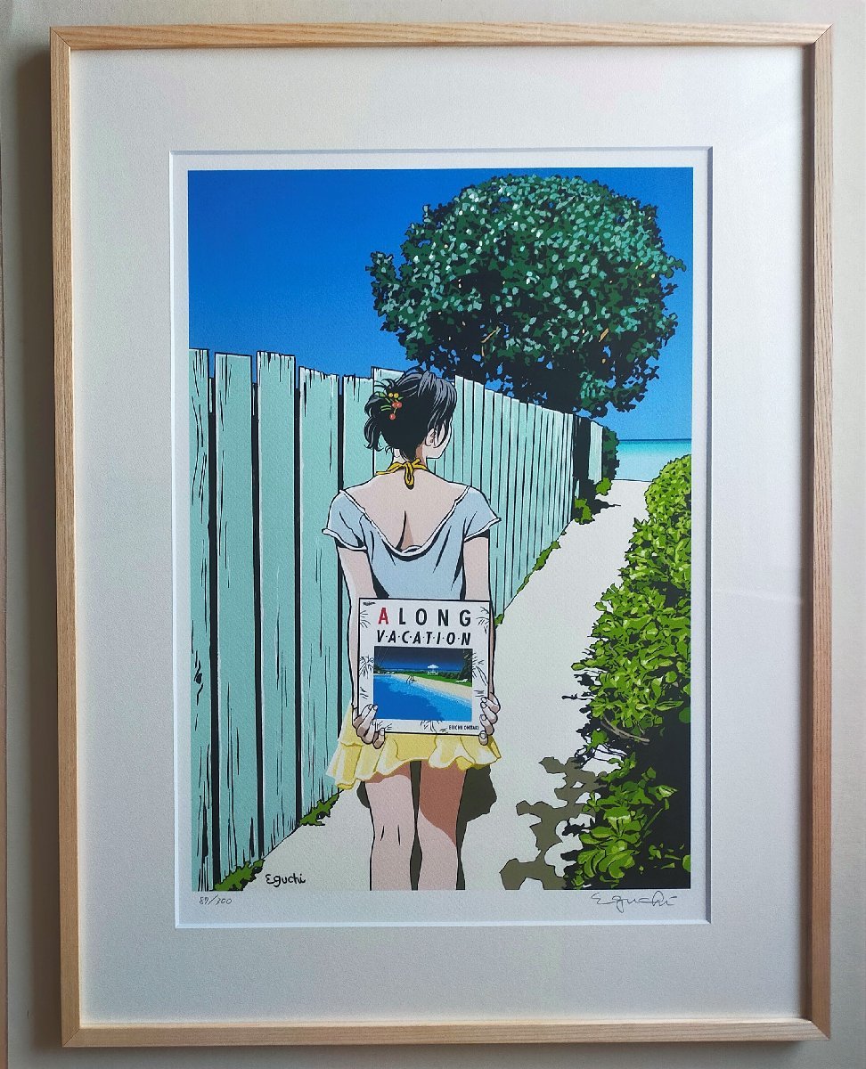 直筆サイン入り どうしま 描き下ろし A3複製原画 メロンブックス