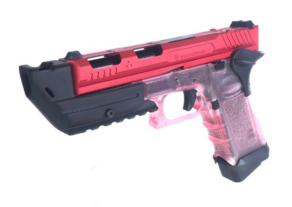 東京マルイ グロック17 ガスブローバック ピンク コンペンセイター