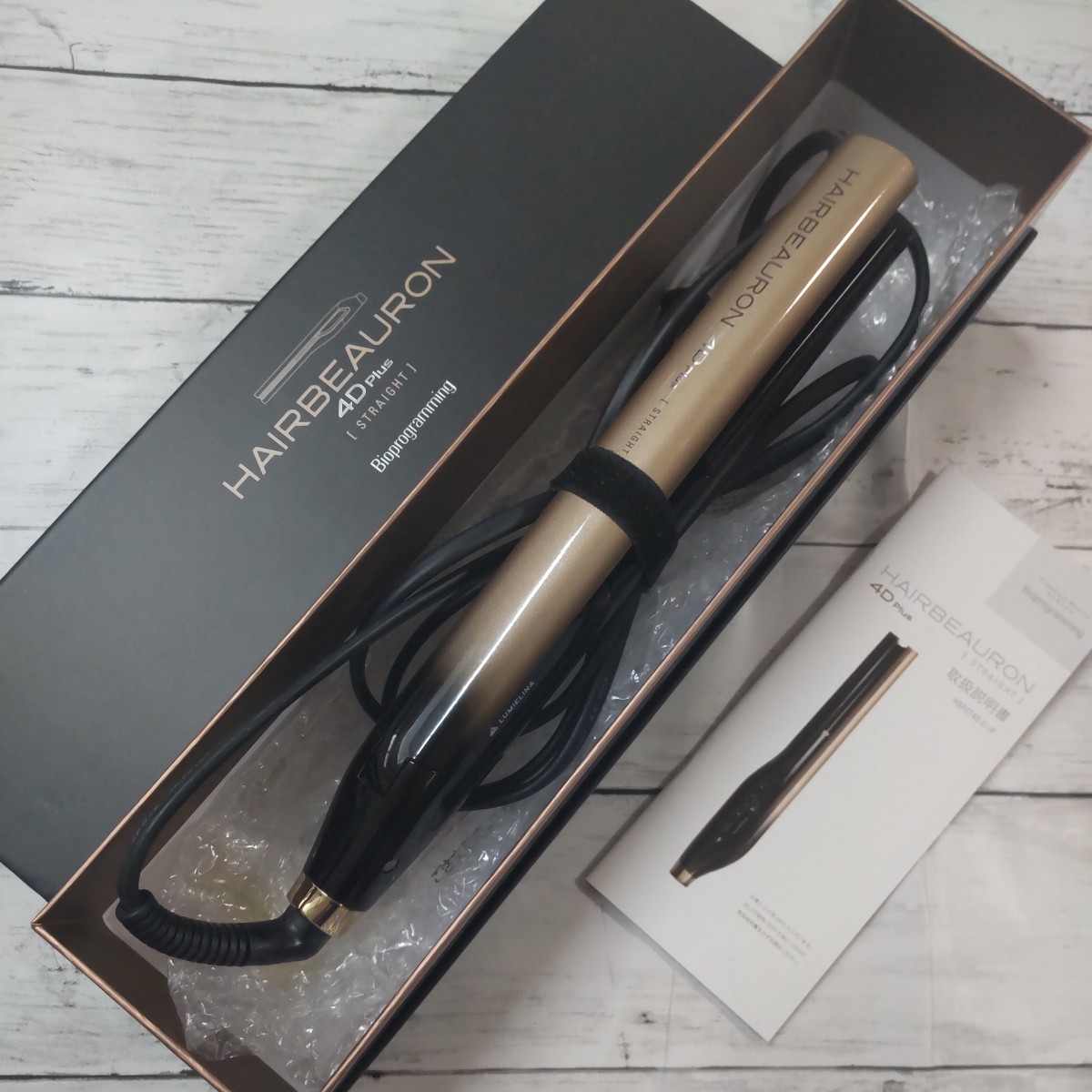 ジャンク品】HAIRBEAURON 4D Plus ストレートヘアアイロン 【公式通販】