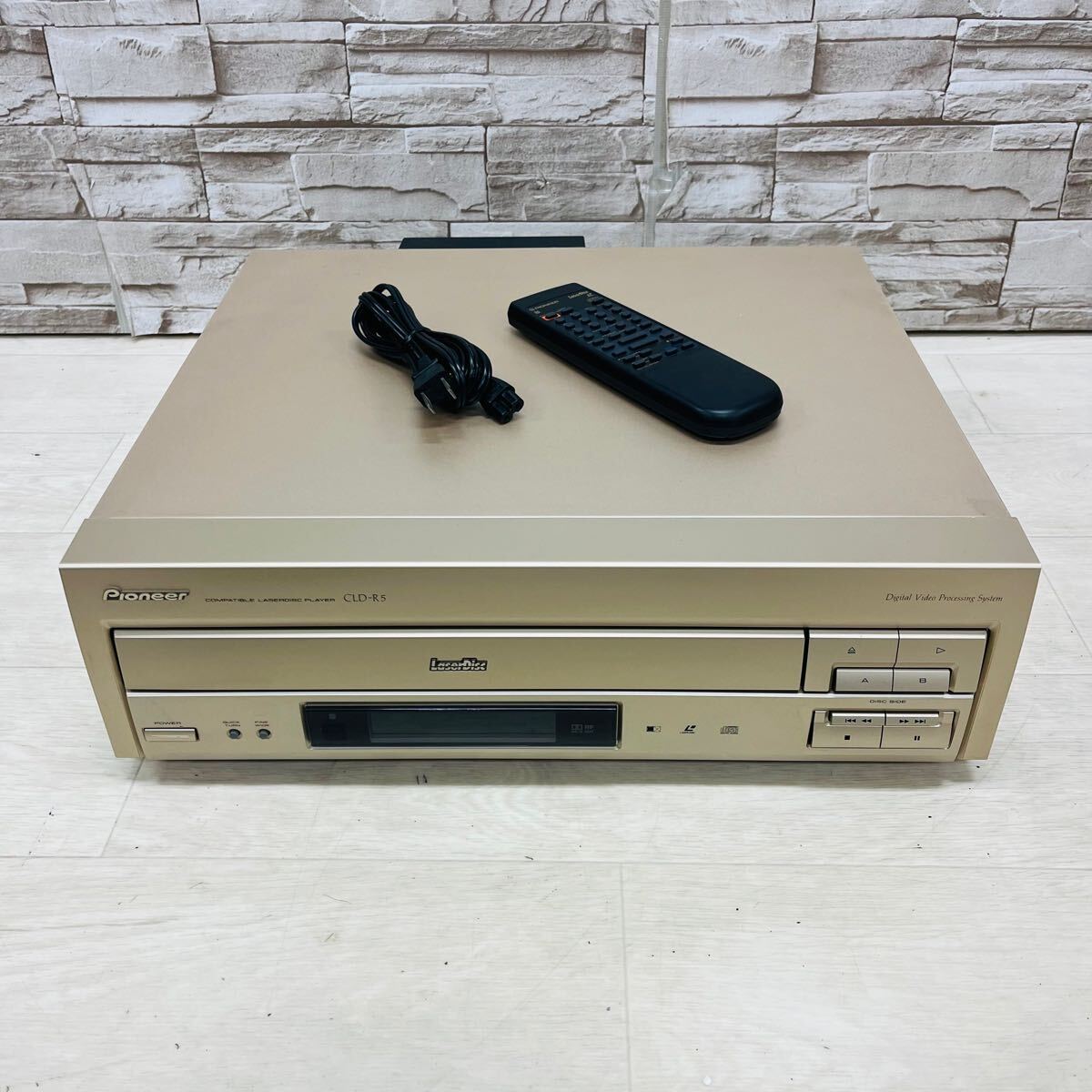 動作品 リモコン有 DVL-919 パイオニア レーザーディスクプレーヤー