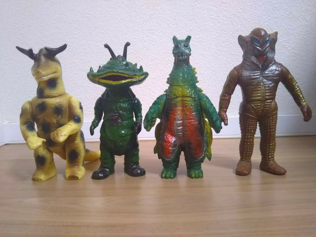 メカゴジラ ポピー キングザウルス 検) ソフビ ウルトラマン 当時物