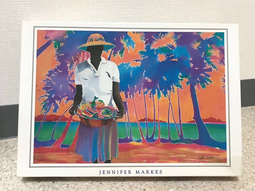 ジェニファーマークス 1000ピースパズル FISH FOR DINNER ジェニファー