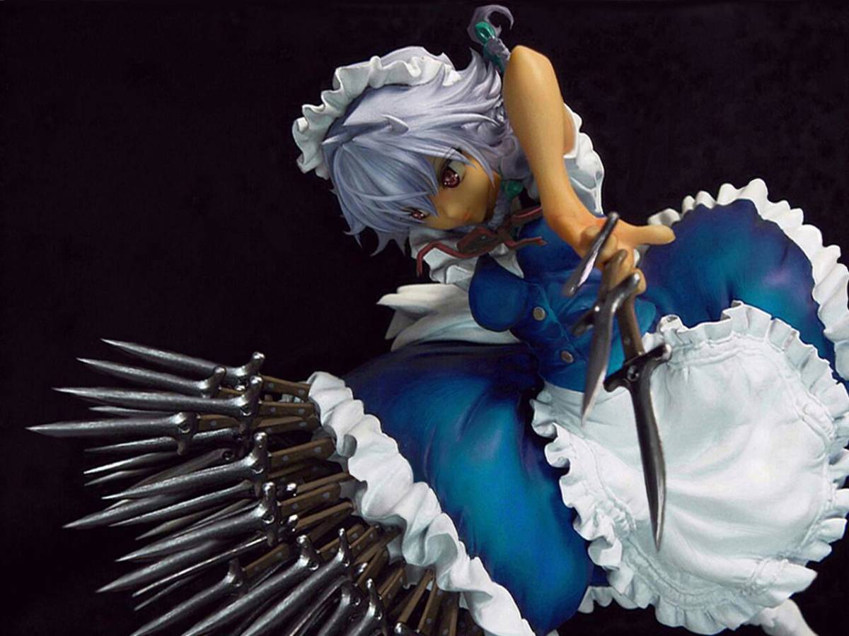 十六夜咲夜 ガレージキット完成品 岩本ジェイムズ1/6スケール東方