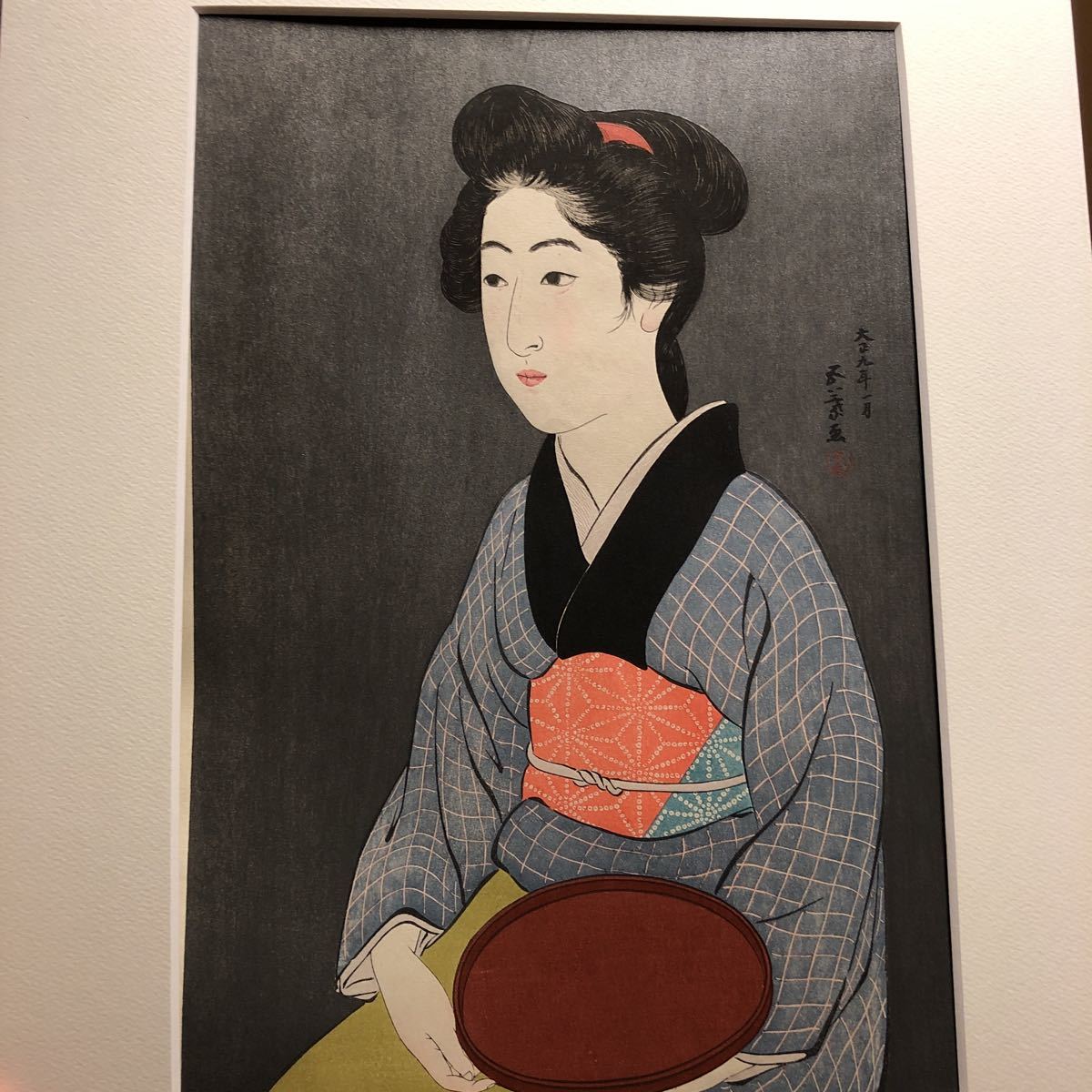 新版 橋口五葉集 『やわはだ』丹青社版 大判 新版画 美人画 橋口
