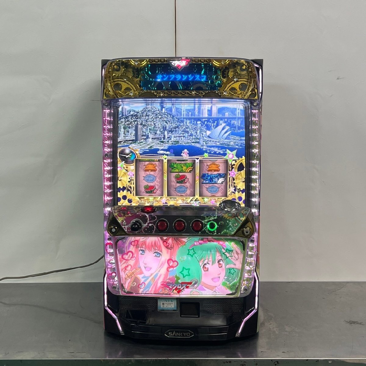 SANKYO パチスロ実機 「マクロスフロンティア2」 / サンキョー