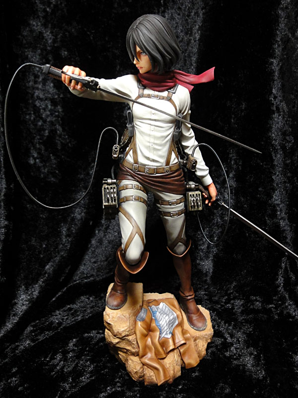 進撃の巨人 ミカサ・アッカーマン ガレージキット ガレキ スタチュー⑨