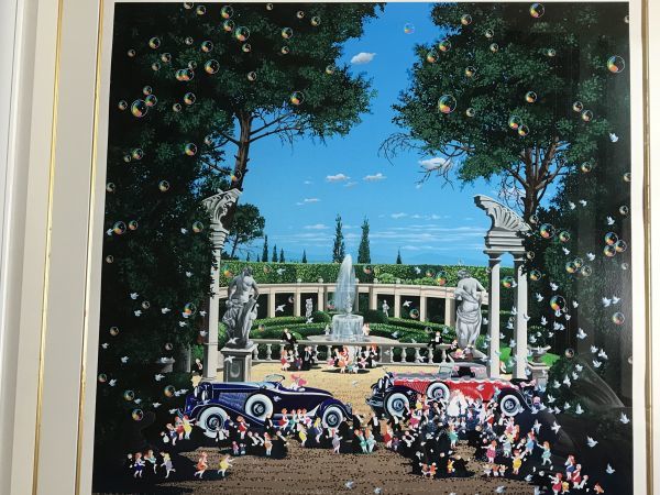 ヒロ ヤマガタ マリッジ／結婚式 超レア品 シルクスクリーン 版画 自筆