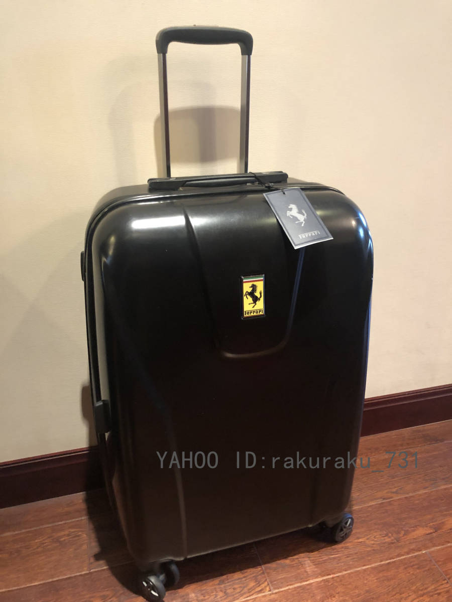 希少品】Ferrari フェラーリ スーツケース キャリーケース ブラック
