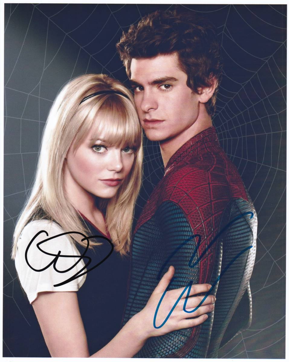 エマストーン サイン オートグラフ 8×10インチ アメイジング