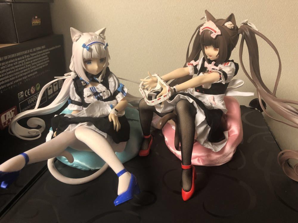 ネコぱら ショコラ バニラ BINDing 1/4スケールフィギュア セット
