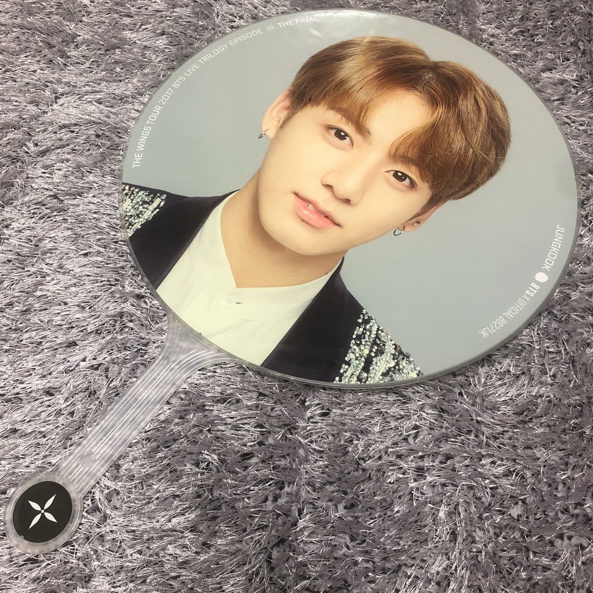 BTS うちわ 公式アンカバジョングクグク