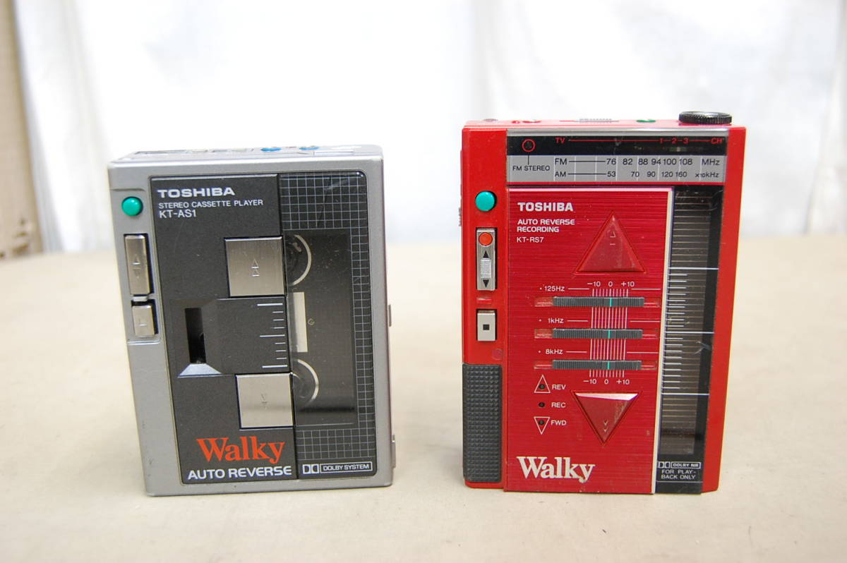 東芝ウォーキー KT-RS7 ラジオは聴けます walky ウォークマン - メルカリ