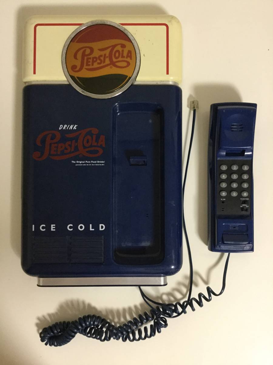 ペプシ 【M907】 PEPSI COLA PHONE 電話機 ペプシ コーラ フォン 自動