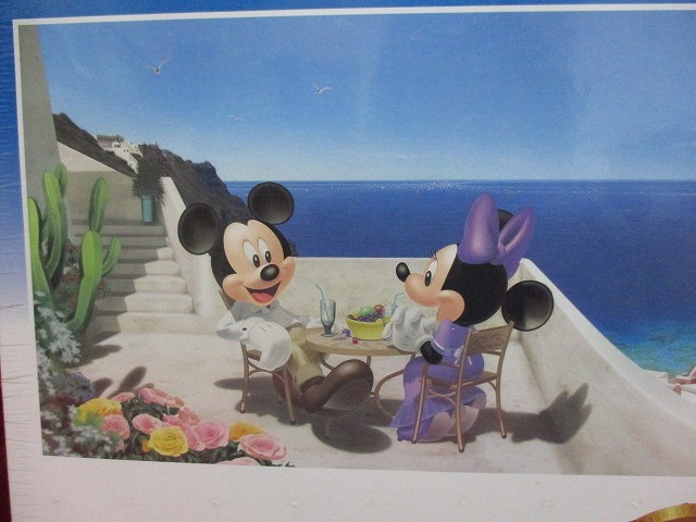 エーゲ海に誘われて Disney ミッキー ミニー ジグソーパズル 希少品