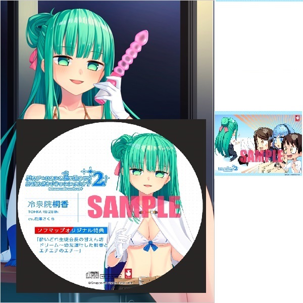 ぬきたし ソフマップ特典 タペストリー＋ドラマCD 片桐奈々瀬冷泉院桐