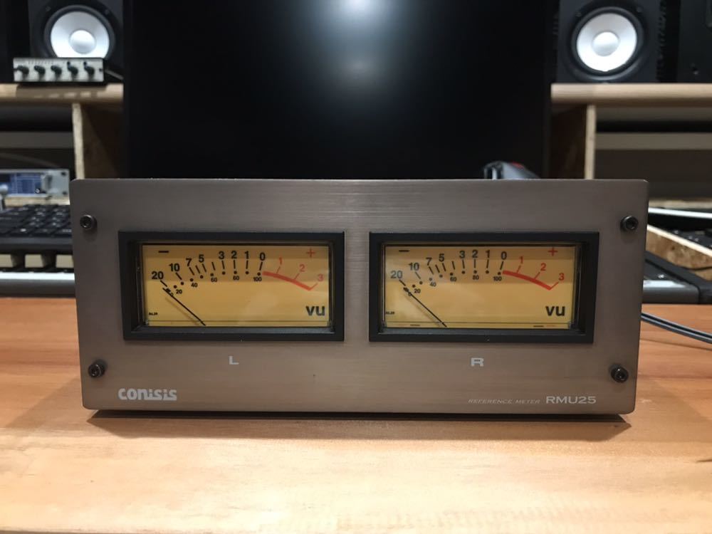 Conisis RMU25 VUメーター コニシス 2ch DTM Conisis RMU25 VUメーター